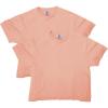imageComfort Colors Womens Heavyweight Boxy TShirt Style G3023CL 2Pack Peachy Large