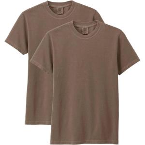 imageComfort Colors UnisexAdult Short Sleeve Tee Style G1717Espresso 2pack