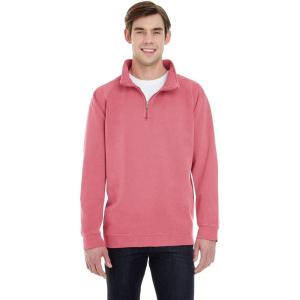 imageComfort Colors Adult 14 Zip Style G1580 SweatshirtBrick Red