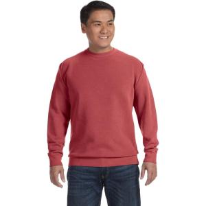 imageComfort Colors Adult Crewneck Sweatshirt Style 15661545Crimson Pgmdye