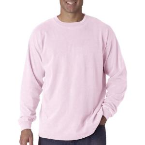 imageComfort Colors Ringspun GarmentDyed LongSleeve TShirt C6014Blossom