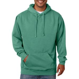 imageComfort Colors 95 oz GarmentDyed Pullover HoodLight Green