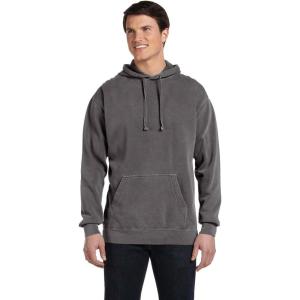 imageComfort Colors 95 oz GarmentDyed Pullover HoodPepper Pgmdye