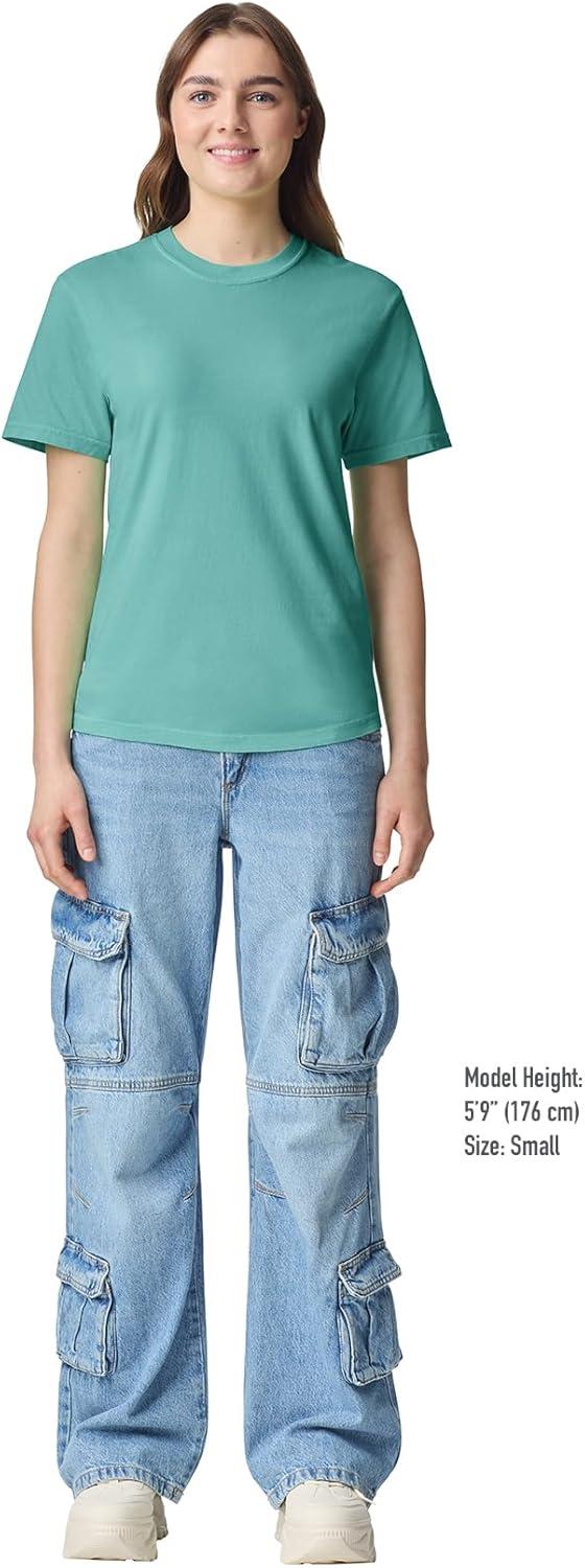 imageComfort Colors Adult Heavyweight Short Sleeve Tee Style G1717G1745 MultipackChalky Mint 1pack