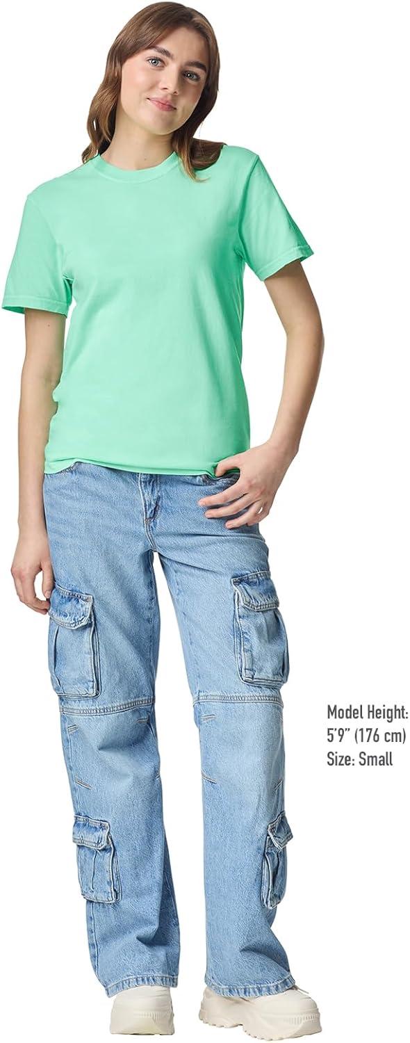 imageComfort Colors Adult Heavyweight Short Sleeve Tee Style G1717G1745 MultipackIsland Reef 1pack