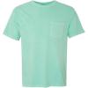 imageComfort Colors Adult Short Sleeve Pocket Tee Style 6030Lagoon Blue