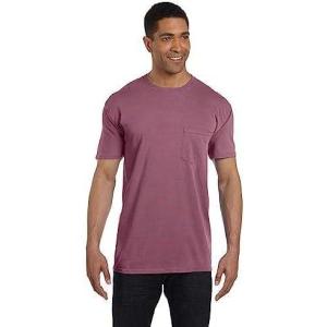 imageComfort Colors Adult Short Sleeve Pocket Tee Style 6030Berry