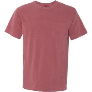 imageComfort Colors Adult Short Sleeve Pocket Tee Style 6030Brick