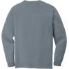 imageMens 4410 Heavyweight Long Sleeve Pocket TShirtGranite