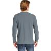 imageMens 4410 Heavyweight Long Sleeve Pocket TShirtGranite