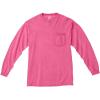 imageMens 4410 Heavyweight Long Sleeve Pocket TShirtLarge crunchberry