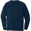 imageMens 4410 Heavyweight Long Sleeve Pocket TShirtTrue Navy