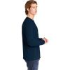 imageMens 4410 Heavyweight Long Sleeve Pocket TShirtTrue Navy