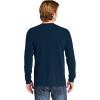 imageMens 4410 Heavyweight Long Sleeve Pocket TShirtTrue Navy