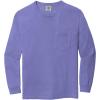 imageMens 4410 Heavyweight Long Sleeve Pocket TShirtViolet