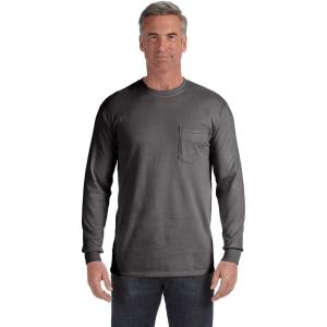imageMens 4410 Heavyweight Long Sleeve Pocket TShirtXxlarge pepper