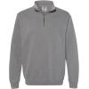 imageComfort Colors Adult 14 Zip Sweatshirt Style 1580Steel Grey