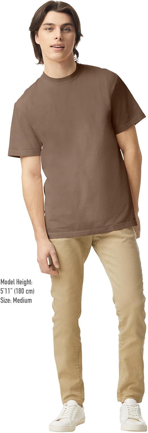 image:imageComfort Colors Adult Heavyweight Short Sleeve Tee Style G1717G1745 MultipackEspresso