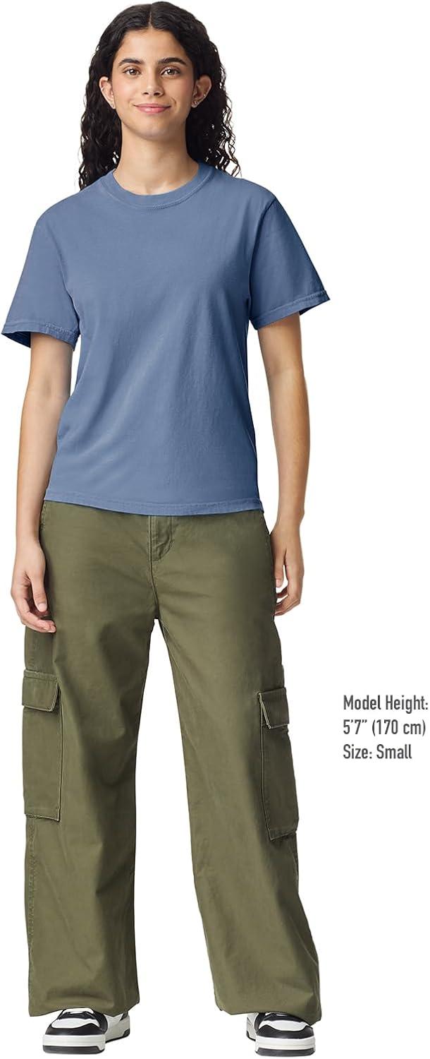 image:imageComfort Colors Adult Heavyweight Short Sleeve Tee Style G1717G1745 MultipackWashed Denim