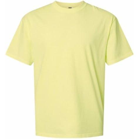 image:imageComfort Colors Adult Heavyweight Short Sleeve Tee Style G1717G1745 MultipackNeon Lemon