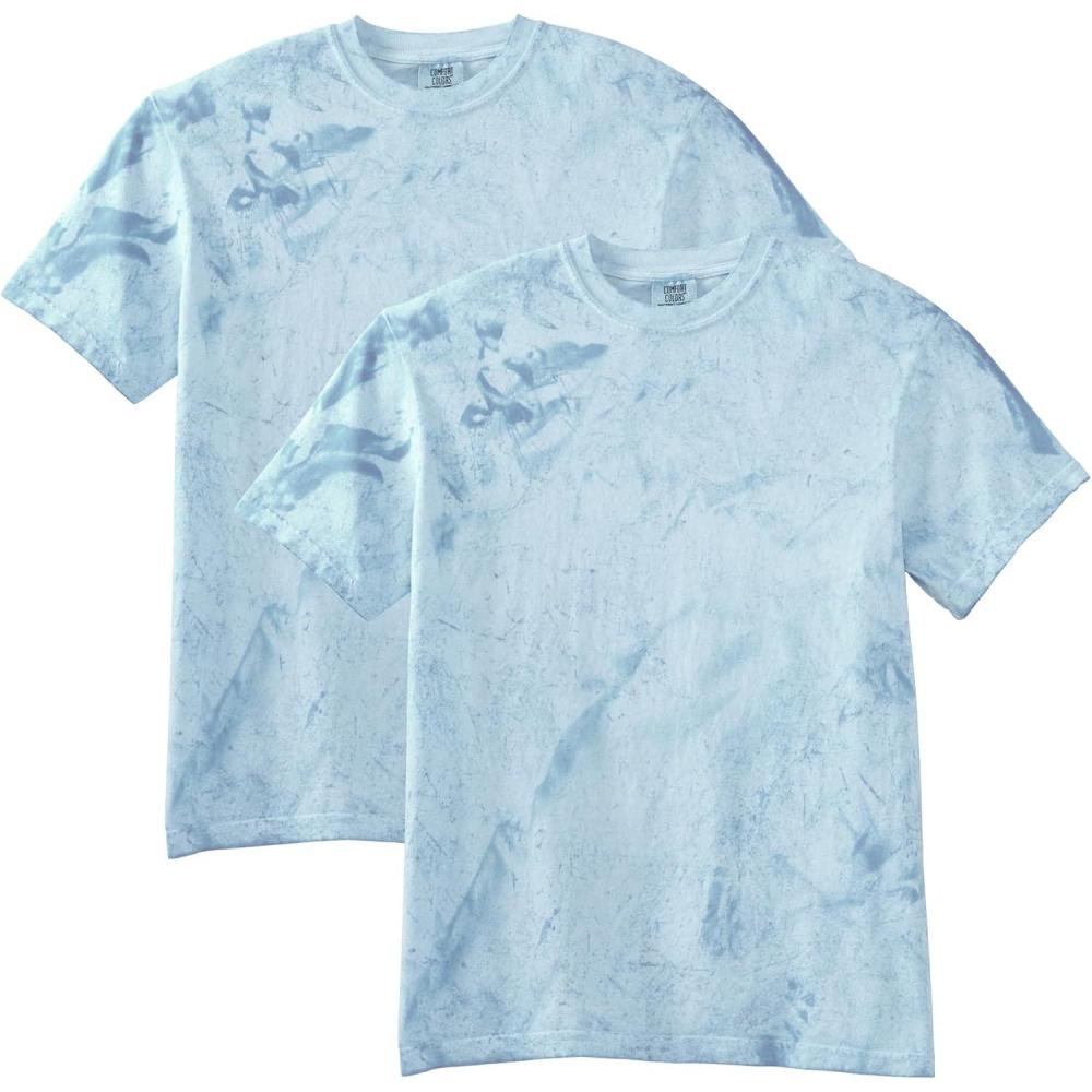 image:imageComfort Colors Adult Heavyweight Short Sleeve Tee Style G1717G1745 MultipackOcean