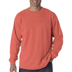 image:imageComfort Colors Mens Long and Short Sleeve TShirtBright Salmon