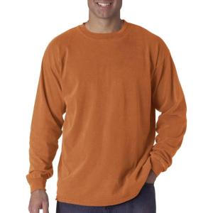 image:imageComfort Colors Mens Long and Short Sleeve TShirtBurnt Orange