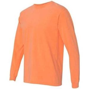 image:imageComfort Colors Mens Long and Short Sleeve TShirtMelon  Long Sleeve