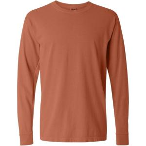 image:imageComfort Colors Mens Long and Short Sleeve TShirtTerracotta  Long Sleeve