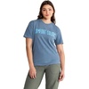 image:imageComfort Colors Adult Heavyweight Short Sleeve Tee Style G1717G1745 MultipackBlue Jean  Fiji Blue Logo Center Print