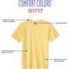 image:imageComfort Colors Adult Heavyweight Short Sleeve Tee Style G1717G1745 MultipackLagoon Blue
