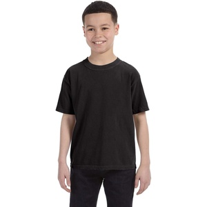 image:imageComfort Colors Youth Ring Spun TShirt 9018Black DirDye