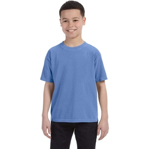 image:imageComfort Colors Youth Ring Spun TShirt 9018Flo Blue