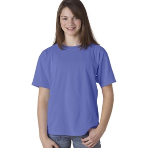 image:imageComfort Colors Youth Ring Spun TShirt 9018Flo Blue PgmDye