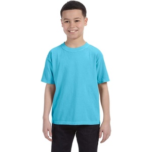 image:imageComfort Colors Youth Ring Spun TShirt 9018Lagoon Blue
